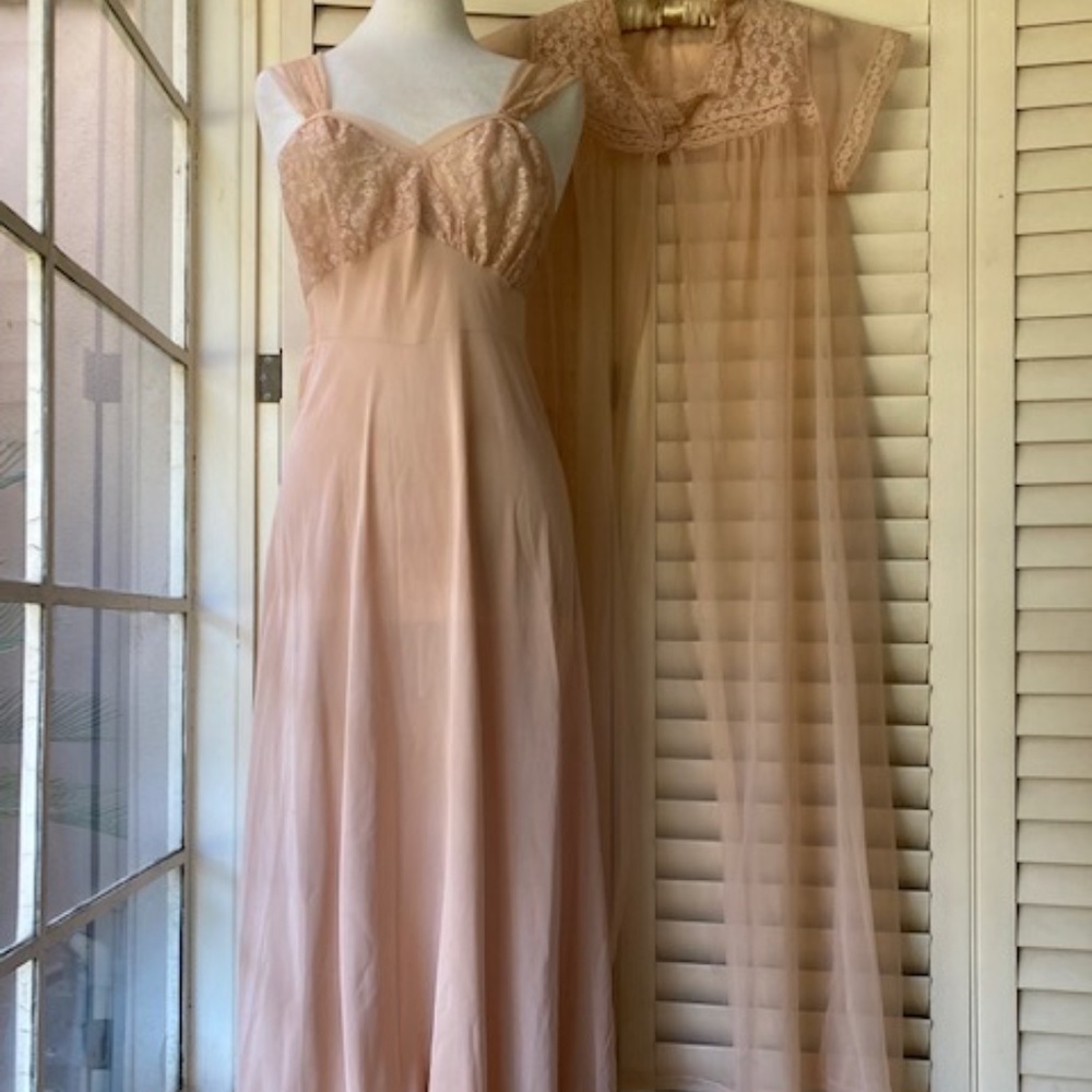 Vintage Kickernick Peignoir Set
